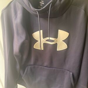 Under Armour Charcoal Hoodie with Logo